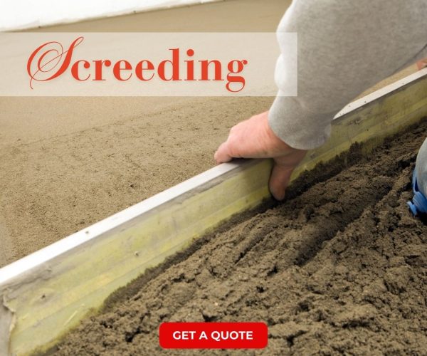 screeding
